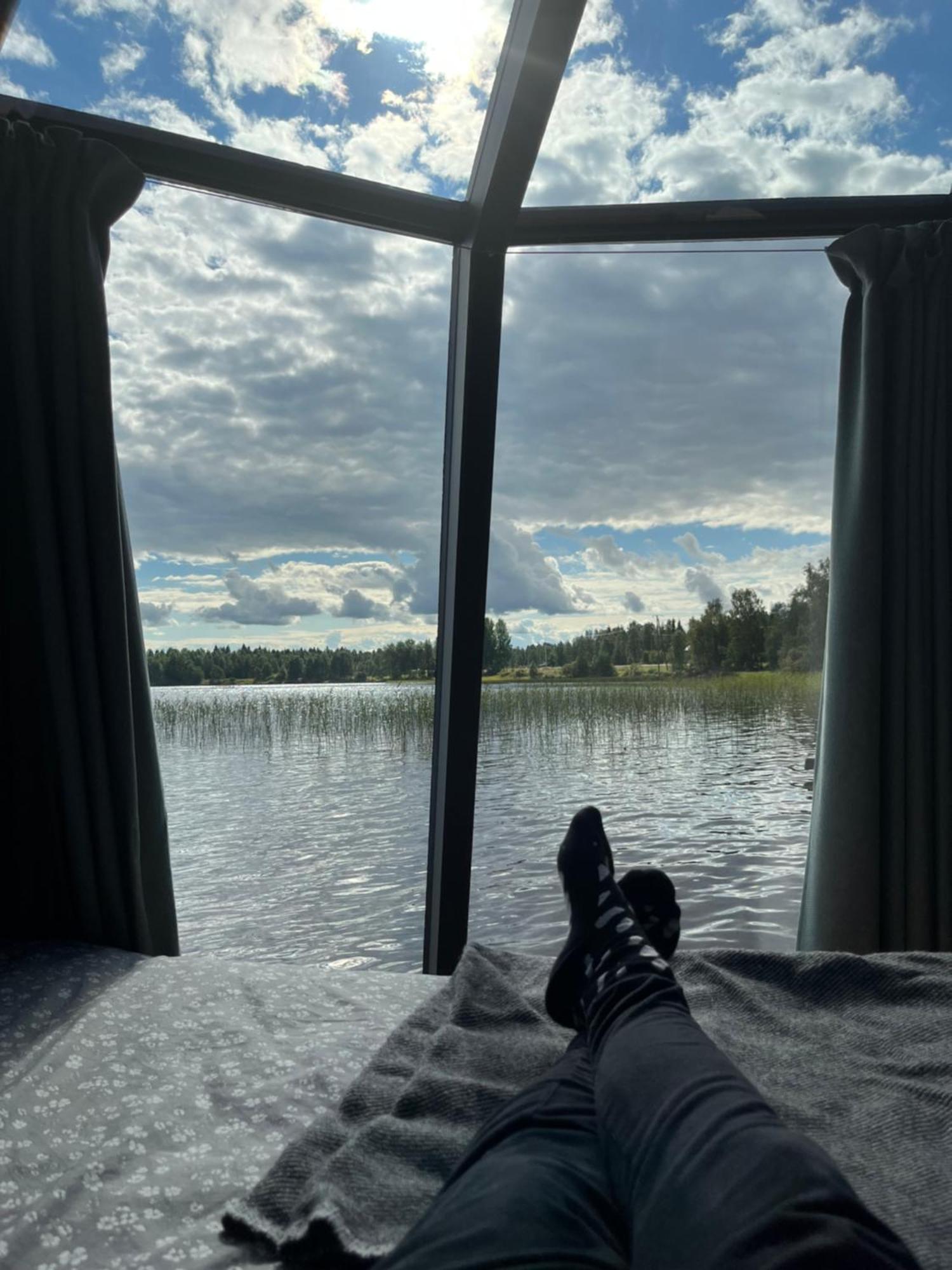 Vikajaervi Lake View Experience Igloos Rovaniemi Exteriér fotografie