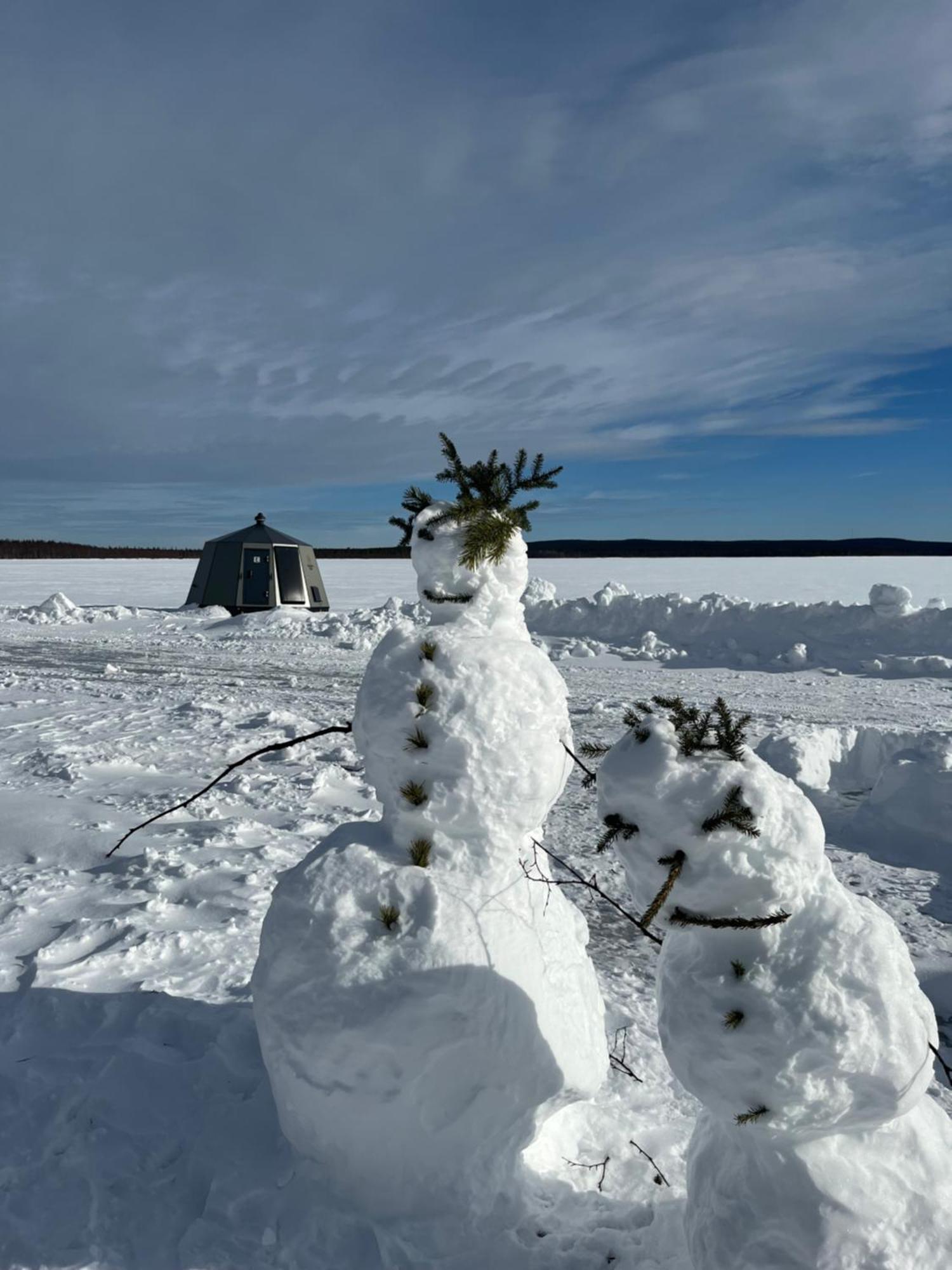 Vikajaervi Lake View Experience Igloos Rovaniemi Exteriér fotografie