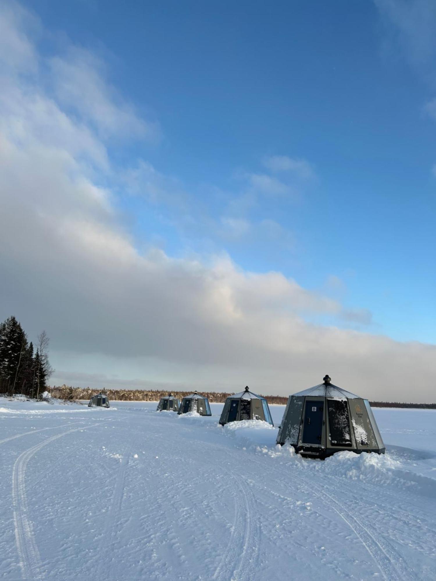 Vikajaervi Lake View Experience Igloos Rovaniemi Exteriér fotografie