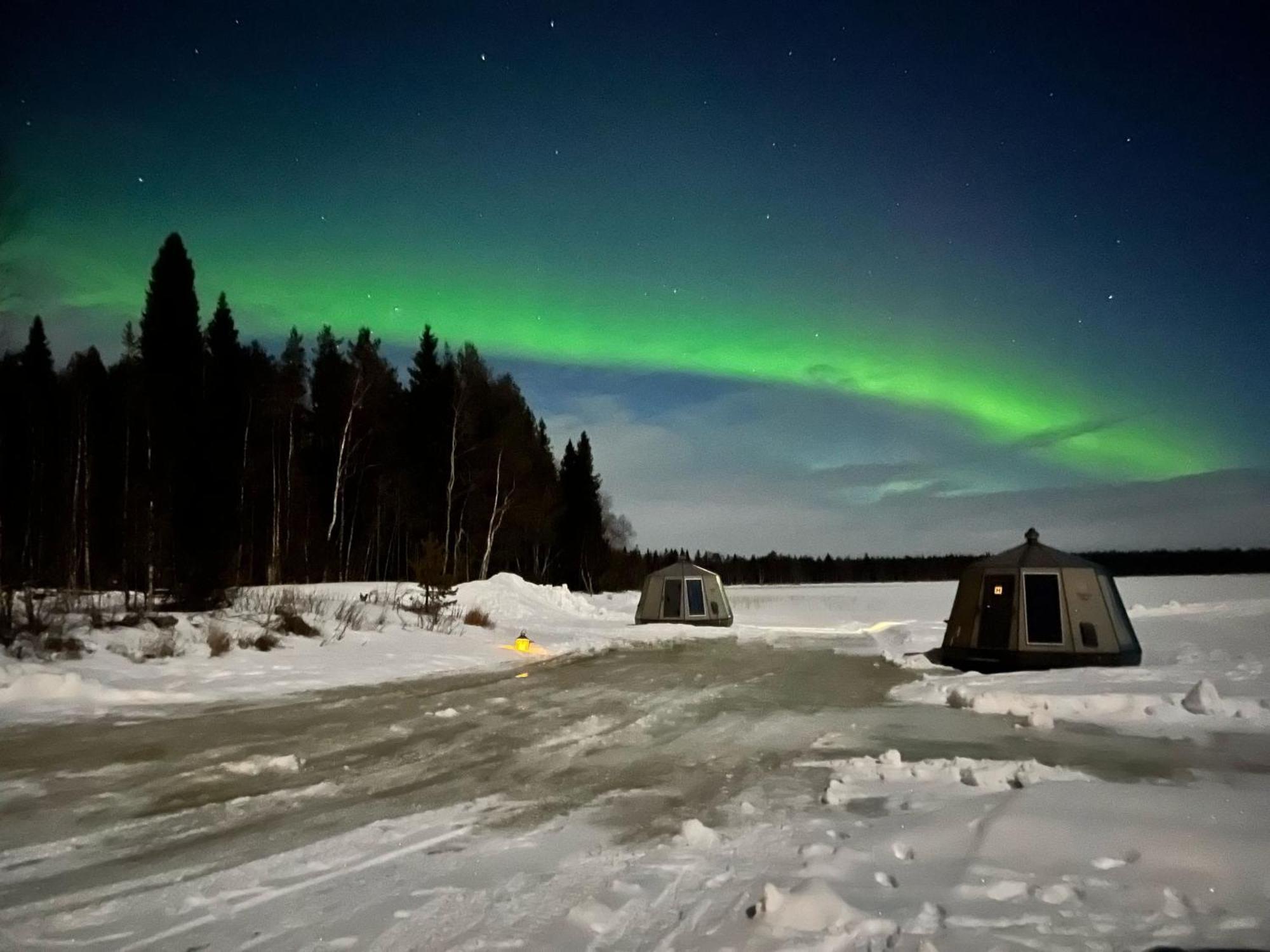 Vikajaervi Lake View Experience Igloos Rovaniemi Exteriér fotografie